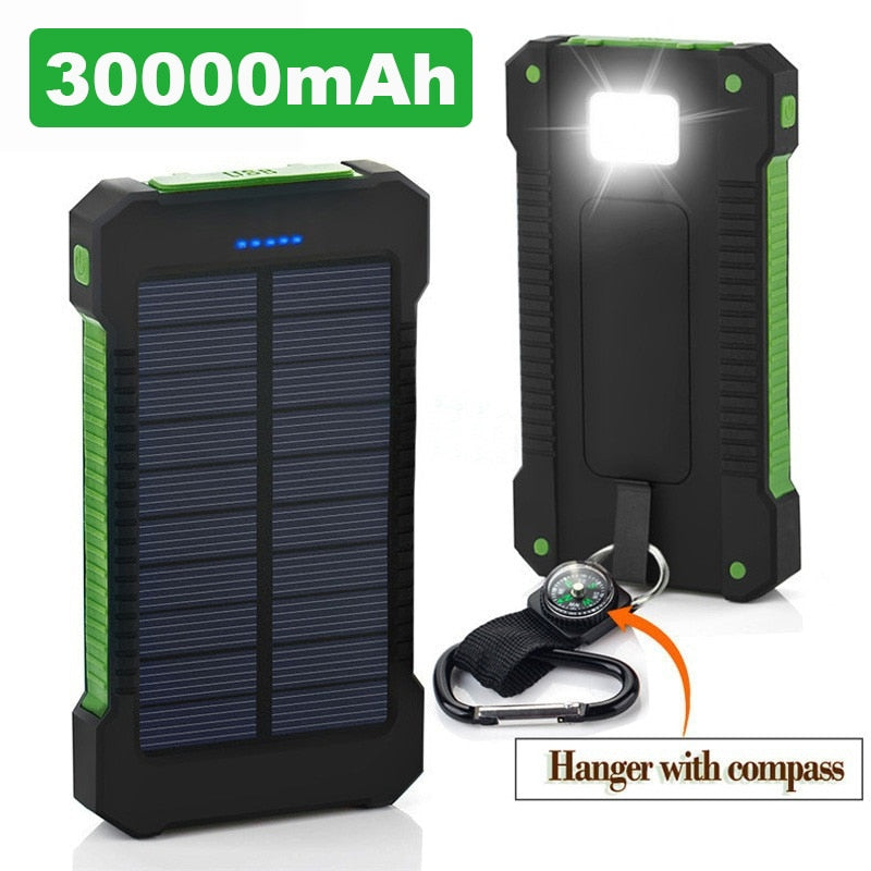 Solar Power Bank (30000mAh)