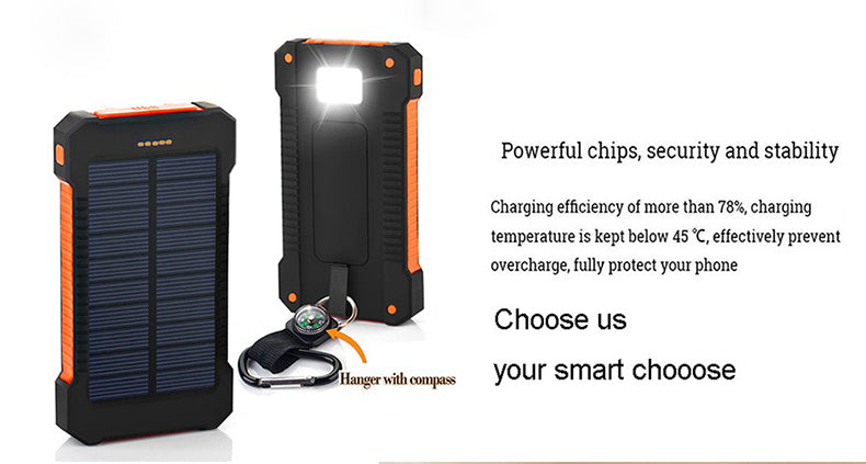 Solar Power Bank (30000mAh)