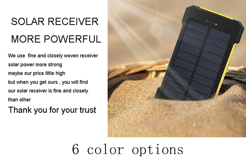 Solar Power Bank (30000mAh)