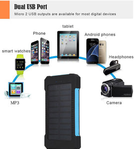 Solar Power Bank (30000mAh)